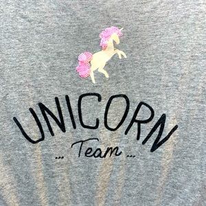 Unicorn team pajama jumpsuit for kids